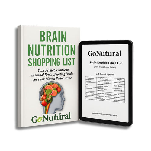 Brain Nutrition Shopping List - Your Printable Guide to Essential Brain-Boosting Foods